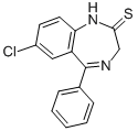 7-CHLORO-5-PHENYL-2-THIOXO-2,3-DIHYDRO-1H-1,4-BENZODIAZEPINE CAS#: 34099-69-9