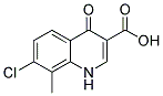 7-CHLORO-8-METHYL-4-OXO-1,4-DIHYDRO-QUINOLINE-3-CARBOXYLIC ACID CAS#: 302949-00-4