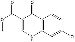 7-Chloro-1,4-dihydro-4-oxo-3-quinolinecarboxylic acid methyl ester CAS#: 133514-23-5