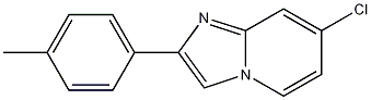 7-Chloro-2-(4-methylphenyl)-imidazo[1,2-a]pyridine CAS#: 168837-37-4