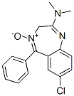 7-Chloro-2-(dimethylamino)-5-phenyl-3H-1,4-benzodiazepine 4-oxide CAS#: 3693-14-9