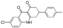 7-Chloro-3-(4-methylphenyl)-3,4-dihydro-1,9(2H,10H)-acridinedione CAS#: 144155-05-5