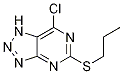 7-Chloro-5-propylsulfanyl-1H-[1,2,3]triazolo[4,5-d]pyrimidine CAS#: 339286-31-6