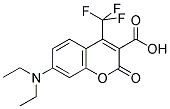 7-(DIETHYLAMINO)-2-OXO-4-(TRIFLUOROMETHYL)-2H-CHROMENE-3-CARBOXYLIC ACID CAS#: 333303-14-3