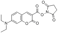 7-DIETHYLAMINOCOUMARIN-3-CARBOXYLIC ACID, SUCCINIMIDYL ESTER CAS#: 139346-57-9