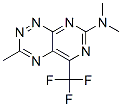 7-(Dimethylamino)-3-methyl-5-(trifluoromethyl)pyrimido[5,4-e][1,2,4]triazine CAS#: 32709-27-6