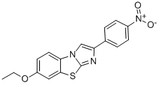 7-ETHOXY-2-(4-NITROPHENYL)IMIDAZO[2,1-B]BENZOTHIAZOLE CAS#: 38956-36-4