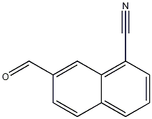 7-Formylnaphthalene-1-carbonitrile CAS#: 162150-57-4