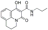 7-HYDROXY-5-OXO-N-PROPYL-2,3-DIHYDRO-1H,5H-PYRIDO[3,2,1-IJ]QUINOLINE-6-CARBOXAMIDE CAS#: 376378-13-1
