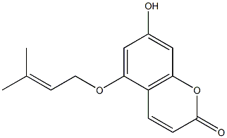 7-Hydroxy-5-[(3-methyl-2-buten-1-yl)oxy]-2H-1-benzopyran-2-one CAS#: 33899-44-4