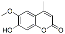 7-Hydroxy-6-methoxy-4-methyl-2H-1-benzopyran-2-one CAS#: 3374-03-6