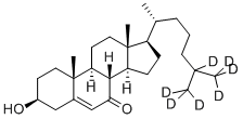 7-KETOCHOLESTEROL-25,26,26,26,27,27,27-D7 CAS#: 127684-08-6
