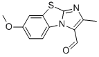 7-METHOXY-2-METHYLIMIDAZO[2,1-B]BENZOTHIAZOLE-3-CARBOXALDEHYDE CAS#: 127346-16-1