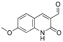 7-METHOXY-2-OXO-1,2-DIHYDRO-QUINOLINE-3-CARBALDEHYDE CAS#: 143571-91-9