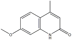 7-METHOXY-4-METHYL-QUINOLIN-2-OL CAS#: 40053-37-0