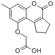 (7-METHYL-4-OXO-1,2,3,4-TETRAHYDRO-CYCLOPENTA[C]CHROMEN-9-YLOXY)-ACETIC ACID CAS#: 307549-54-8