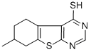 7-METHYL-5,6,7,8-TETRAHYDRO-BENZO[4,5]THIENO[2,3-D]PYRIMIDINE-4-THIOL CAS#: 314260-78-1