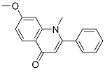 7-Methoxy-1-methyl-2-phenylquinolin-4(1H)-one CAS#: 483-51-2
