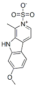7-Methoxy-1-methyl-2-sulfonato-9H-pyrido[3,4-b]indol-2-ium CAS#: 35478-63-8