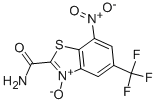 7-Nitro-5-(trifluoromethyl)-2-Benzothiazolecarboxamide 3-oxide CAS#: 40533-25-3