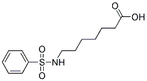 7-[(PHENYLSULFONYL)AMINO]HEPTANOIC ACID CAS#: 123469-53-4