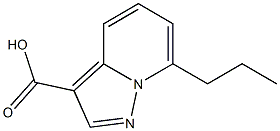 7-Propylpyrazolo[1,5-a]pyridine-3-carboxylic acid CAS#: 143803-91-2