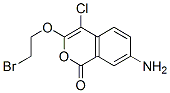 7-amino-3-(2-bromoethoxy)-4-chloroisocoumarin CAS#: 126062-22-4