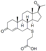 7-(carboxyethylthio)progesterone CAS#: 40845-01-0
