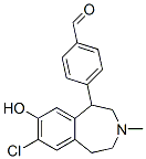 7-chloro-8-hydroxy-1-(4'-formylphenyl)-3-methyl-2,3,4,5-tetrahydro-1H-3-benzazepine CAS#: 131275-92-8