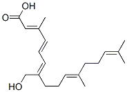 7-hydroxymethyl-3,11,15-trimethyl-2,4,6,10,14-hexadecapentaenoic acid CAS#: 134678-59-4