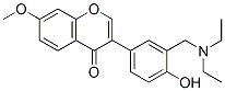 7-methoxy-4'-hydroxy-3'-diethylaminomethylisoflavone CAS#: 129596-76-5