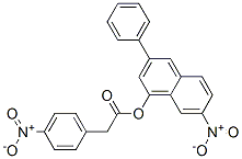 7-nitro-3-phenyl-1-naphthyl 4-nitrophenylacetate CAS#: 30069-73-9