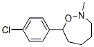 7-(p-Chlorophenyl)hexahydro-2-methyl-1,2-oxazepine CAS#: 3358-91-6