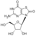 7-thia-8-oxoguanosine CAS#: 122970-40-5