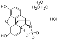 7,8-DIDEHYDRO-4,5-EPOXY-17-[METHYL-D3]MORPHINAN-3,6-DIOL HYDROCHLORIDE: TRIHYDRATE CAS#: 118357-24-7