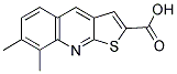 7,8-DIMETHYL-THIENO[2,3-B ]QUINOLINE-2-CARBOXYLIC ACID CAS#: 333312-08-6