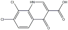 7,8-dichloro-1,4-dihydro-4-oxo-3-quinolinecarboxylic acid CAS#: 300675-28-9