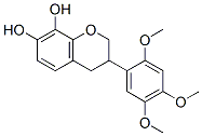 7,8-dihydroxy-2',4',5'-trimethoxyisoflavan CAS#: 140455-97-6