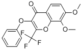 7,8-dimethoxy-3-phenoxy-2-(trifluoromethyl)-4H-chromen-4-one CAS#: 315233-82-0