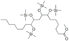 7,8,10,11-Tetrakis[(trimethylsilyl)oxy]octadecanoic acid methyl ester CAS#: 35437-03-7
