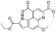 7,9-DIMETHOXYCARBONYL-2-ETHOXYCARBONYL-5-METHOXY-1H-PYRROLO-[2,3-F]QUINOLINE CAS#: 133706-80-6