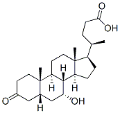7a-Hydroxy-3-oxo-5b-cholanoic acid CAS#: 4185-00-6
