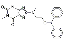 8-[2-(DiphenylMethoxy)-N-MethylethylaMino]-1,3-diMethylxanthine CAS#: 33120-34-2