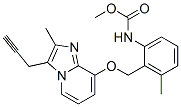 8-(2-methoxycarbonylamino-6-methylbenzyloxy)-2-methyl-3-(2-propynyl)imidazo(1,2-a)pyridine CAS#: 117525-13-0