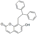 8-(2,2-Diphenylethyl)-7-hydroxy-2H-1-benzopyran-2-one CAS#: 31231-48-8