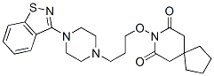 8-((3-(4-(1,2-benzisothiazol-3-yl)-1-piperazinyl)propyl)oxy)-8-azaspiro(4.5)decane-7,9-dione CAS#: 118856-18-1
