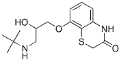 8-(3-tert-butylamino-2-hydroxypropoxy)-3,4-dihydro-3-oxo-2H-(1,4)-benzothiazine CAS#: 133647-19-5
