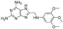 8-[[(3,4,5-trimethoxyphenyl)amino]methyl]-7H-purine-2,6-diamine CAS#: 156698-69-0