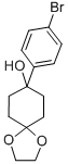 8-(4-BROMOPHENYL)-1,4-DIOXASPRIO[4,5]DECAN-8-OL CAS#: 125962-59-6