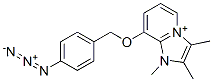 8-((4-azidophenyl)methoxy)-1,2,3-trimethylimidazo(1,2-a)pyridinium CAS#: 136494-18-3